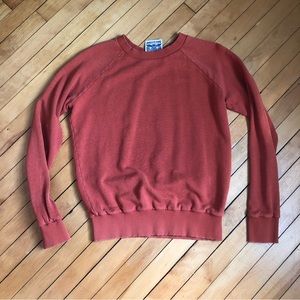 Jungmaven Orange Sweatshirt, size small